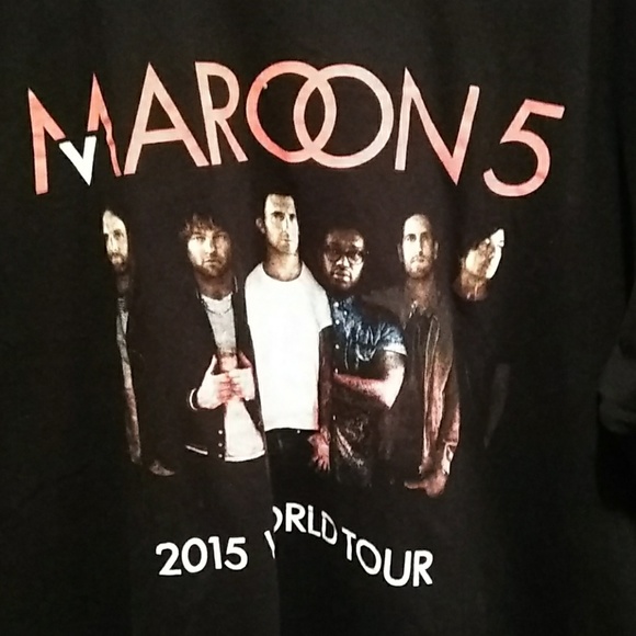 Maroon 5 concert t-shirt - Picture 2 of 5